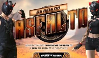 Novas Skins no Free Fire: “Fera do Asfalto” e “Predador do Asfalto” Chegam em 12 de Março!